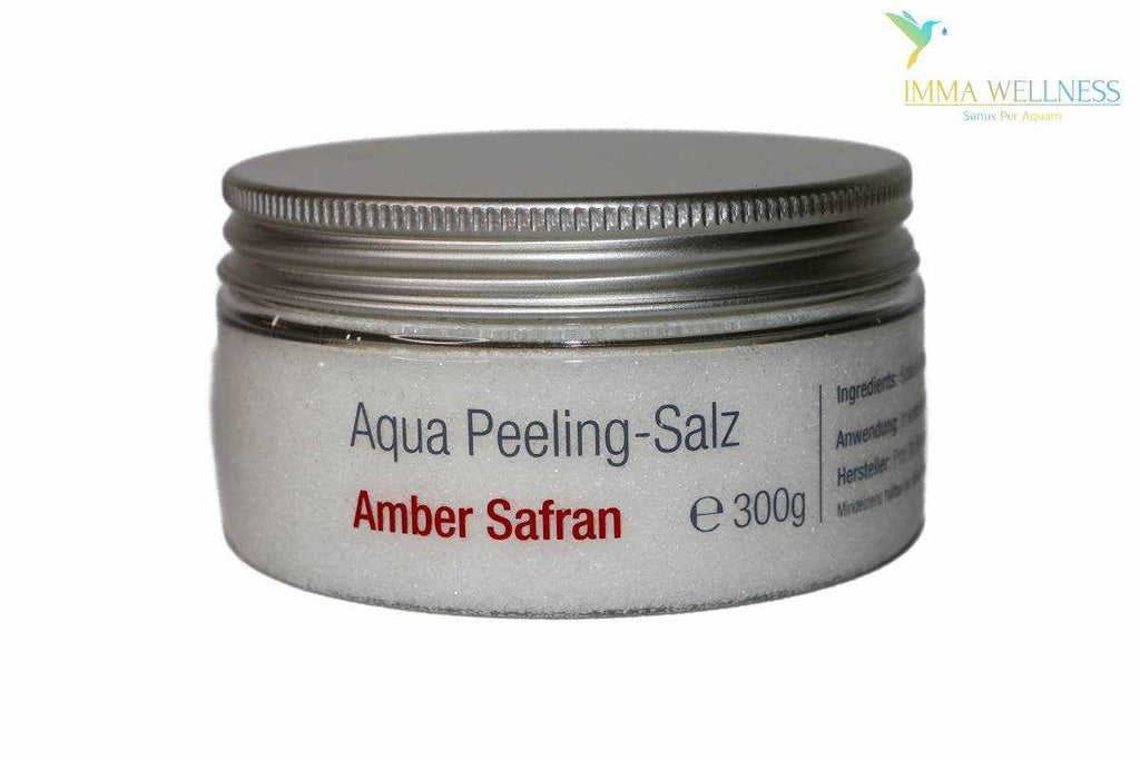 Aqua Peeling Salz - Amber & Safran