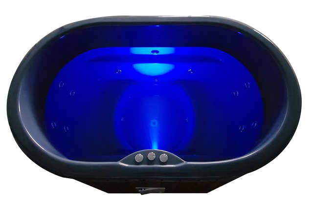 Premium Badefass/ Hot Tub "Oval Royal" -elektrobeheizt-